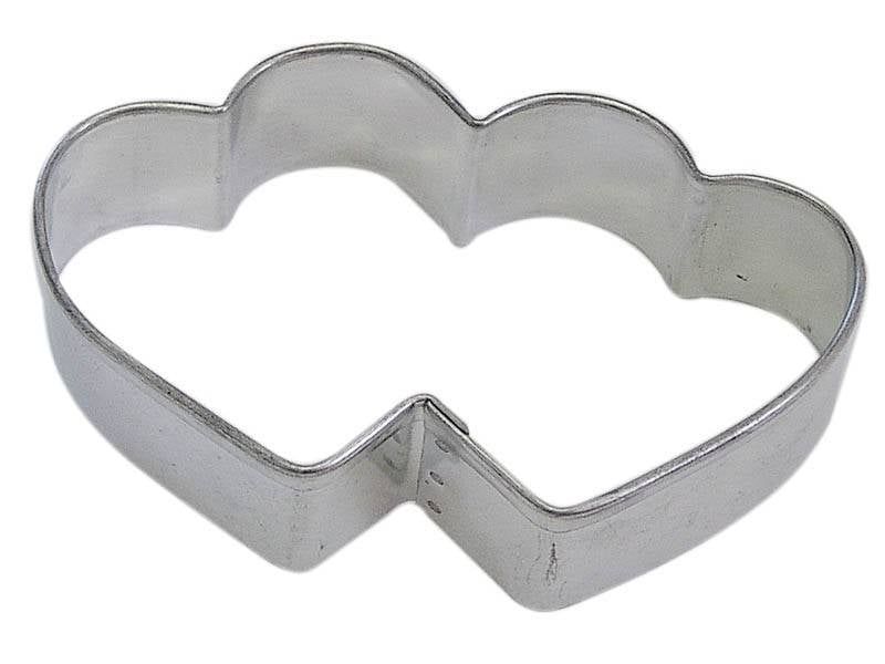 Double Heart Cookie Cutter (5.25&quot;)