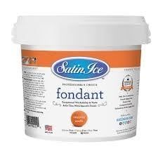 Satin Ice Fondant (Orange) 2 pounds