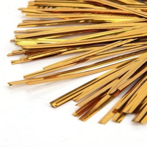 Twist Ties (Gold) 25ct