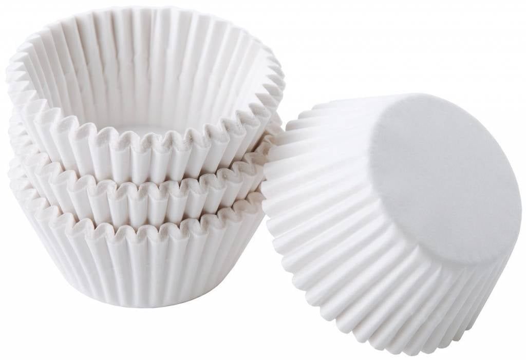 White Baking Cups (40-50 ct.)