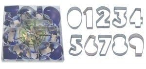 Number Cookie Cutter Set