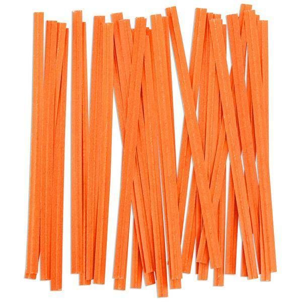 Twist Ties (Orange) 25ct