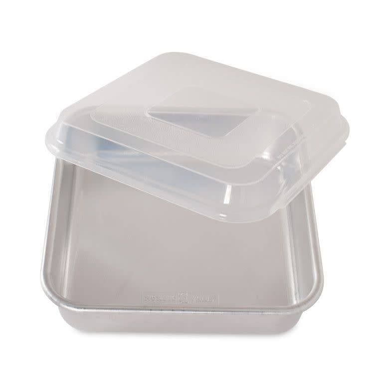 Square Cake Pan with Lid (9 x 9 x 2.5)