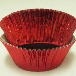 Red Foil Baking Cups  (approx. 30ct) MAX TEMP 325F