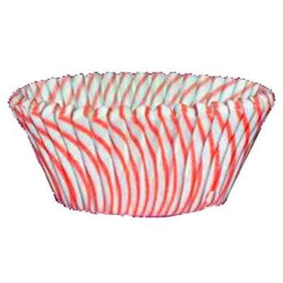 Red Stripe Baking Cups(30-35ct)