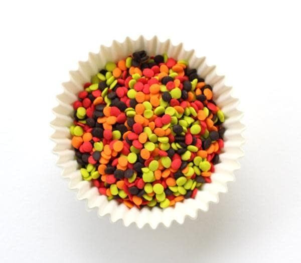 Autumn Quins (Red, Orange, Brown, Lime)