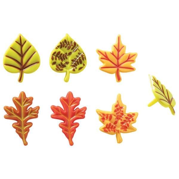 Fall Leaves Cupcake Picks(12/pkg)