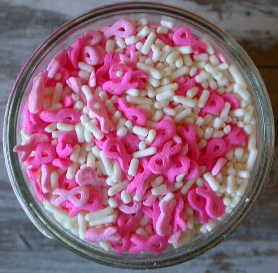 Pink Ribbon Blend Quins