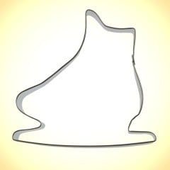 Ice Skate Cookie Cutter (3.75&quot;)