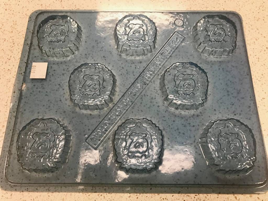 25th Anniversary Chocolate Mold