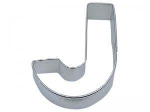 Letter "J" Cookie Cutter(3")