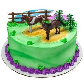 Horses Cake Topper