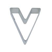 Letter "V" Cookie Cutter