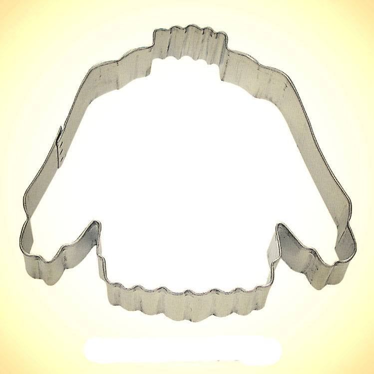 Sweater Cookie Cutter 4.25"