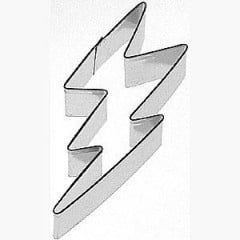 Lightning Bolt Cookie Cutter (5.5")