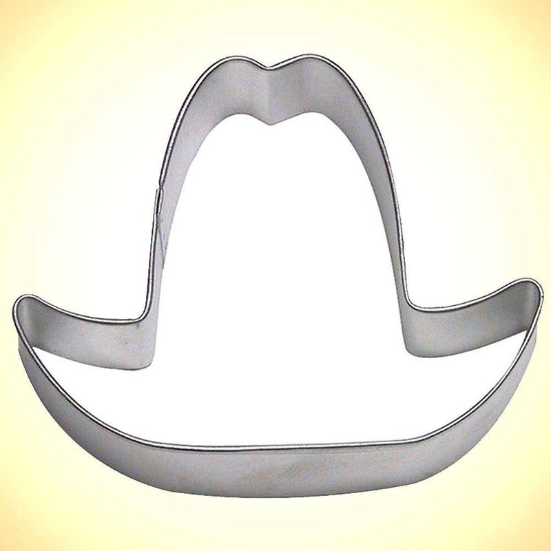 Cowboy Hat Cookie Cutter (3.5")