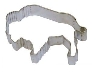 Buffalo Cookie Cutter (4.5")