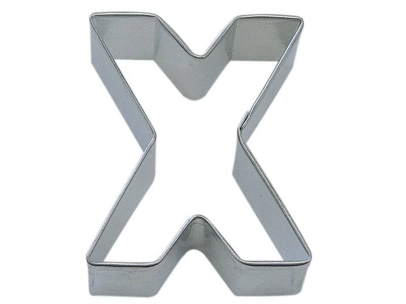 Letter "X" Cookie Cutter
