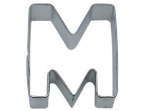 Letter "M" Cookie Cutter(3")