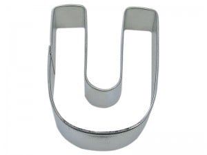 Letter "U" Cookie Cutter
