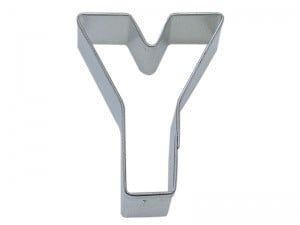 Letter "Y" Cookie Cutter