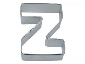 Letter "Z" Cookie Cutter