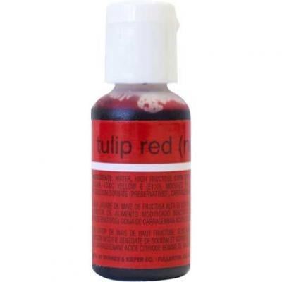 Tulip Red ChefMaster Liqua-Gel Food Coloring (.70oz)