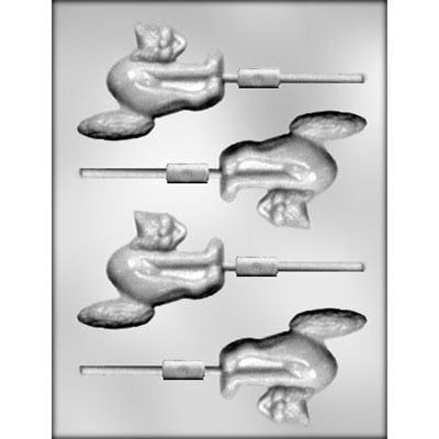 Black Cat Chocolate Sucker Mold