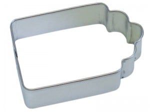 Gift Tag Cookie Cutter (3")