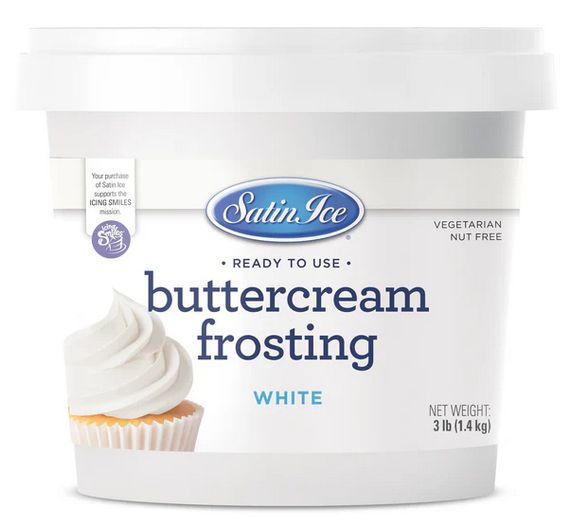Ready-to-Use White Buttercream (3lbs)