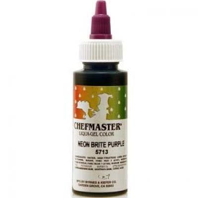 Neon Purple ChefMaster Liqua-gel(2.3oz)