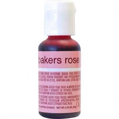 Baker's Rose Chefmaster Liqua-gel 3/4 ounce