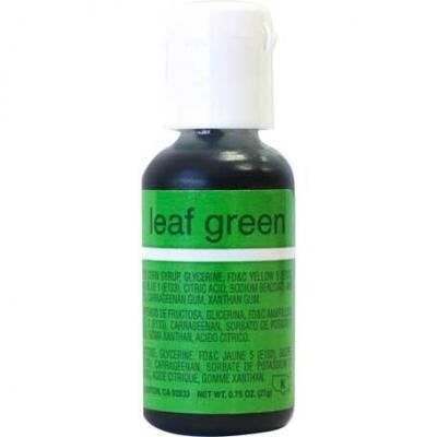 Leaf Green Chefmaster Liqua-gel 3/4 ounce