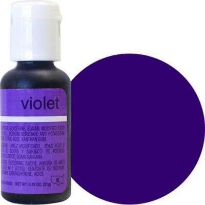 Violet Chefmaster Liqua-gel 3/4 ounce