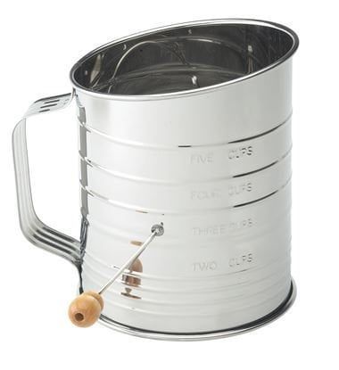 Sifter 5 Cup Crank (Stainless steel)
