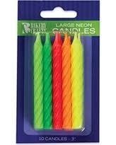 Birthday Candles (Neon)