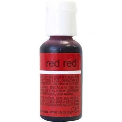 Red Red Chefmaster Liqua-gel 3/4 ounce