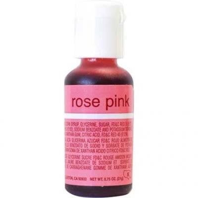 Rose Pink Chefmaster Liqua-gel 3/4 ounce