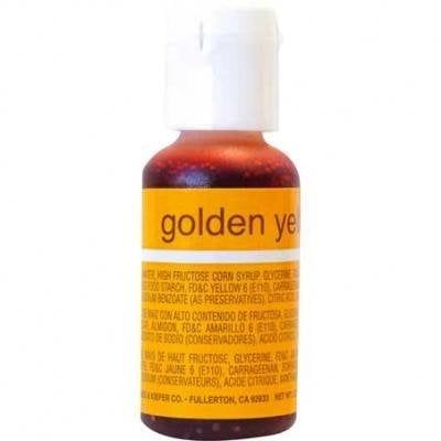 Golden Yellow Chefmaster Liqua-gel 3/4 ounce