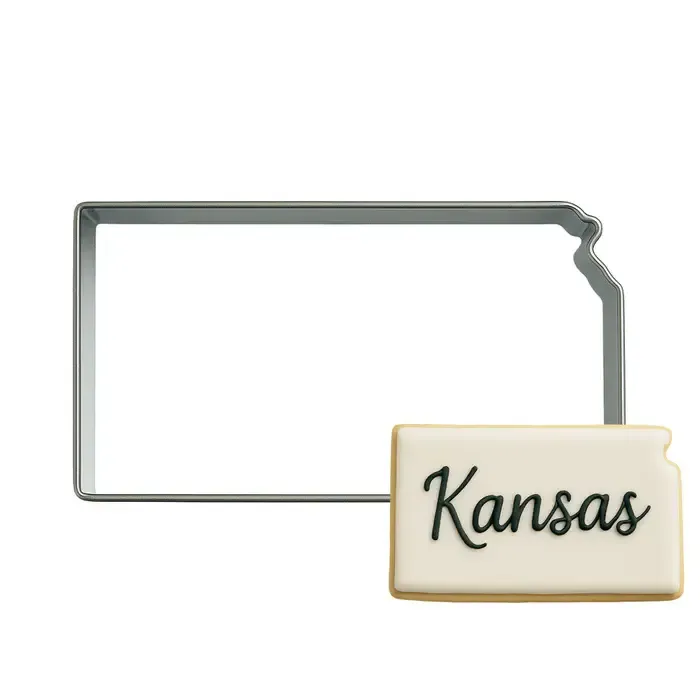 State of Kansas Cookie Cutter (4")