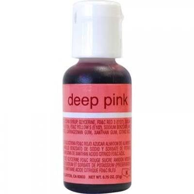 Deep Pink Chefmaster Liqua-gel 3/4 ounce