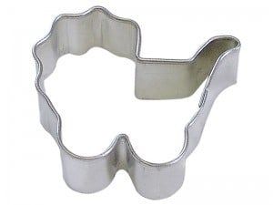 Mini Baby Carriage Cookie Cutter