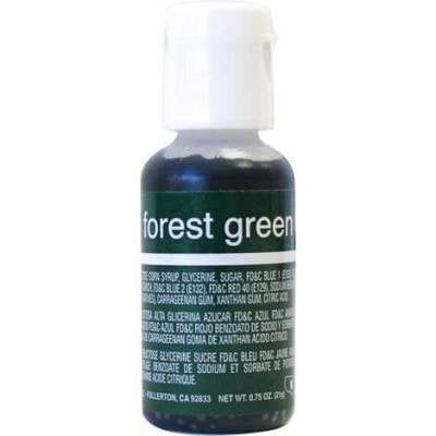 Forest Green Chefmaster Liqua-gel 3/4 ounce