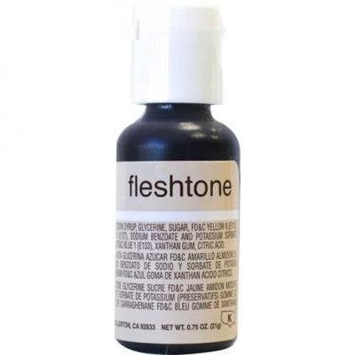 Fleshtone/Sienna Chefmaster Liqua-gel 3/4 ounce