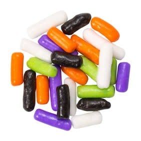Halloween Jimmies (black/white/orange/purple/lime)