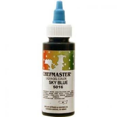 Sky Blue ChefMaster Liqua-Gel 2.3oz