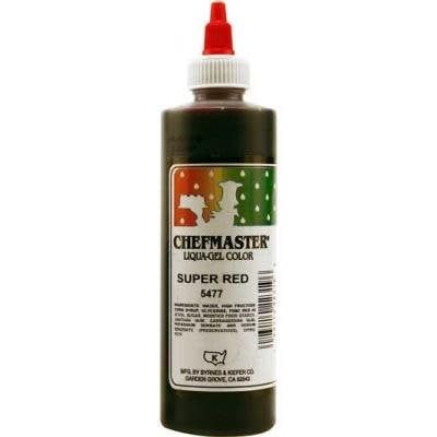Super Red ChefMaster Liqua-Gel 10.5 OZ