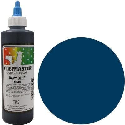 Navy Blue ChefMaster Liqua-Gel 10.5 OZ