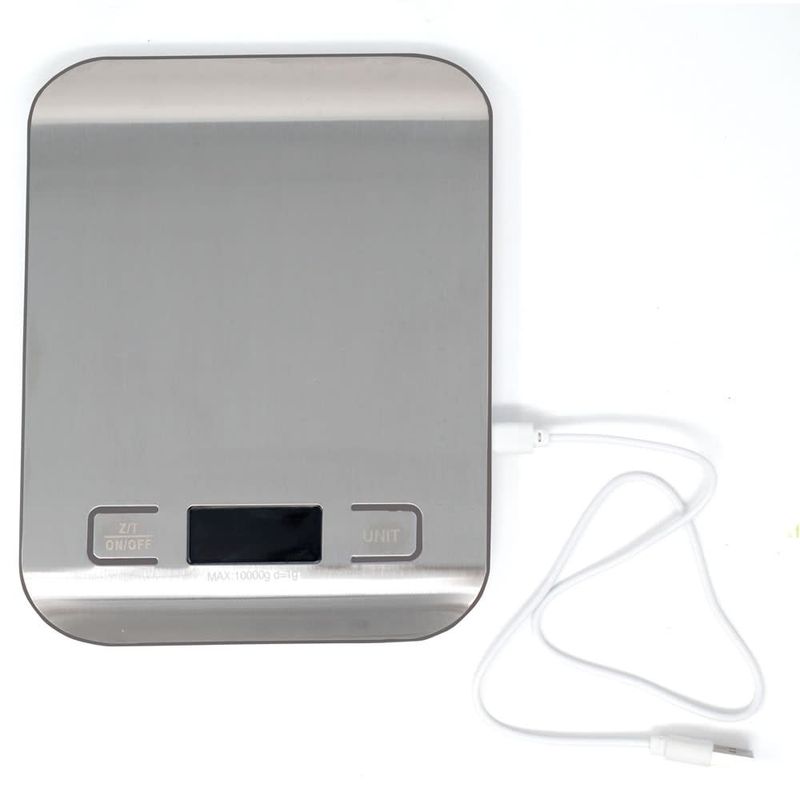 Digital Kitchen Scale (22Lb with USB Charger)