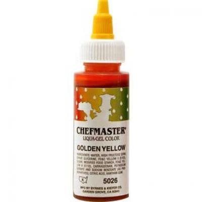 Golden Yellow ChefMaster Liqua-Gel 2.3oz